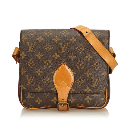 Louis-Vuitton Monogram Cartouchiere MM Crossbody