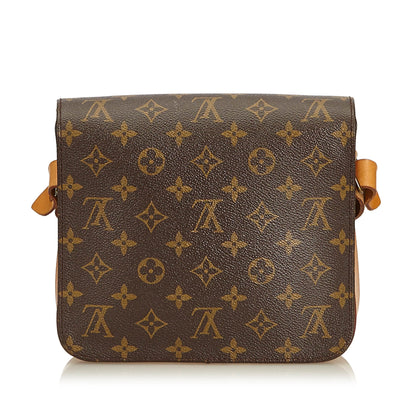 Louis-Vuitton Monogram Cartouchiere MM Crossbody
