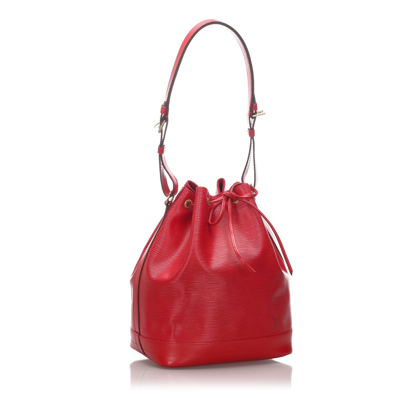 Louis-Vuitton Epi Noe Red Bag