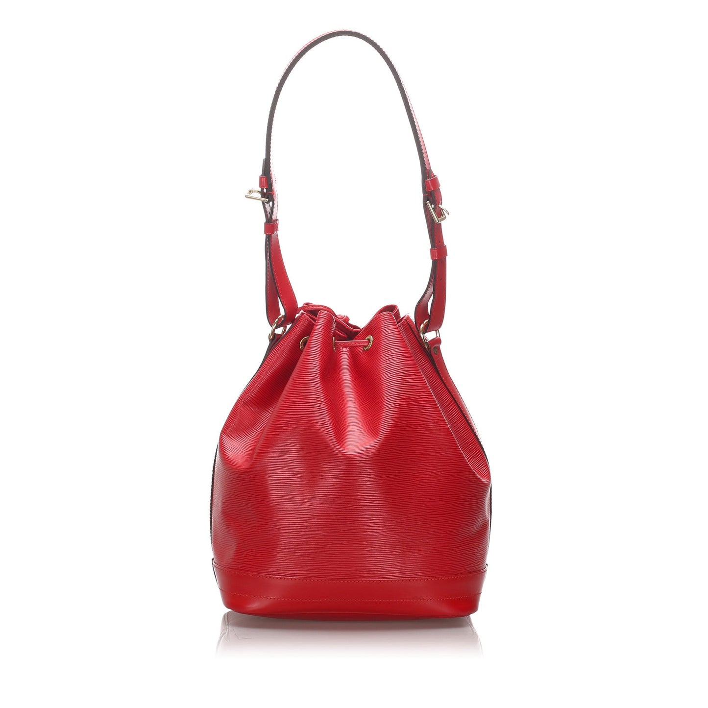 Louis-Vuitton Epi Noe Red Bag