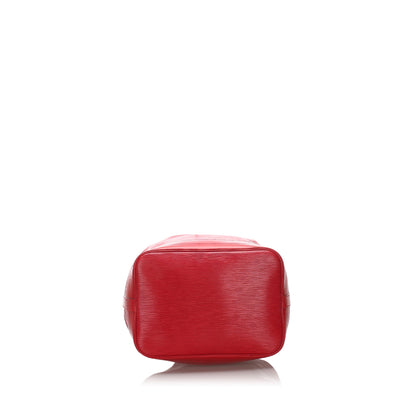 Louis-Vuitton Epi Noe Red Bag