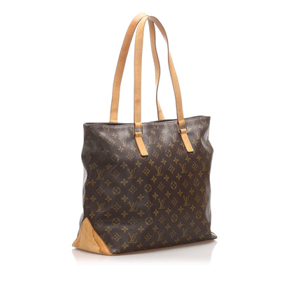 Louis-Vuitton Monogram Cabas Mezzo