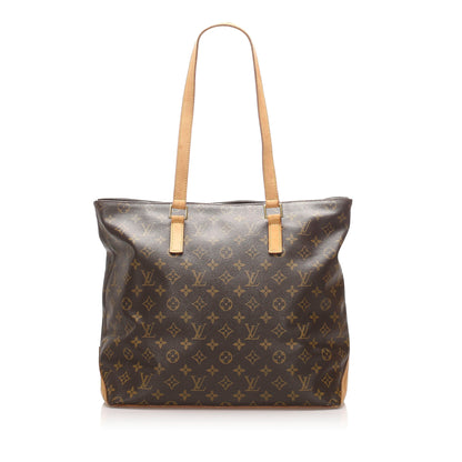 Louis-Vuitton Monogram Cabas Mezzo