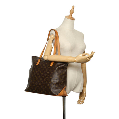 Louis-Vuitton Monogram Cabas Mezzo