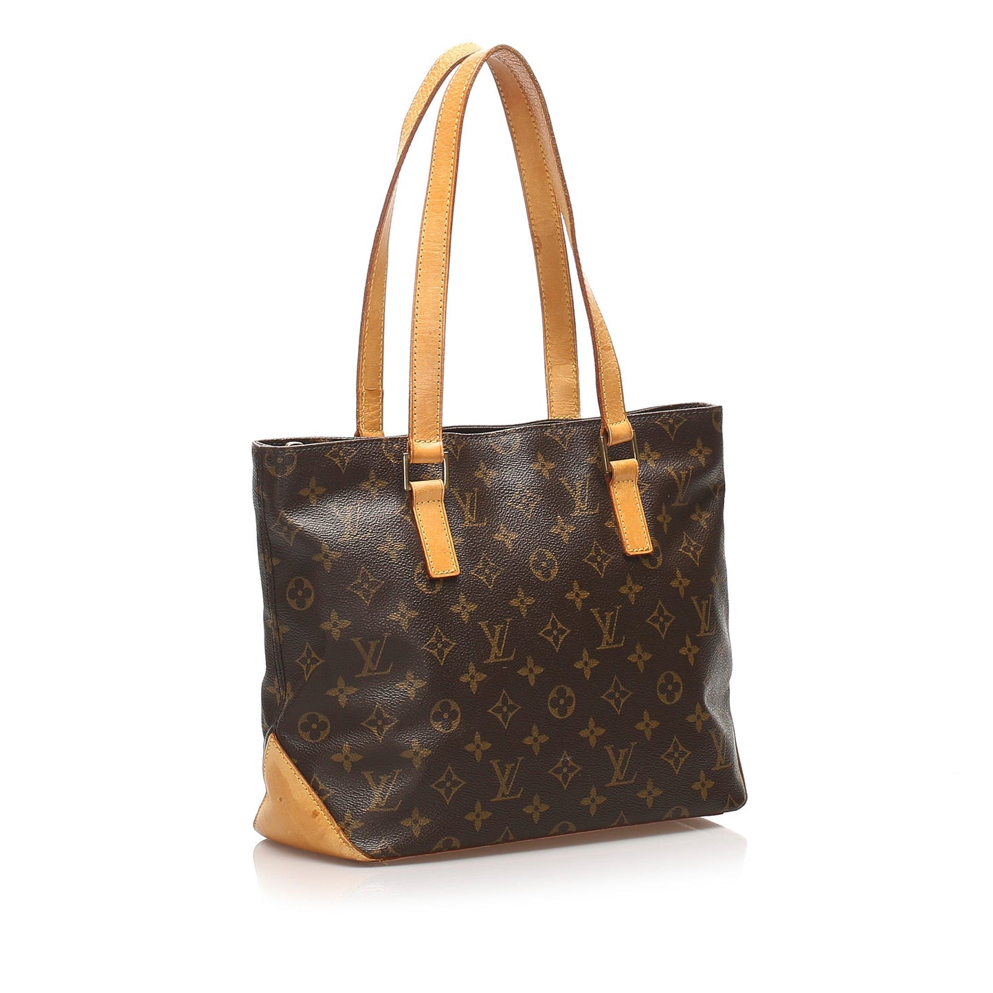 Louis-Vuitton Monogram Cabas Piano Brown