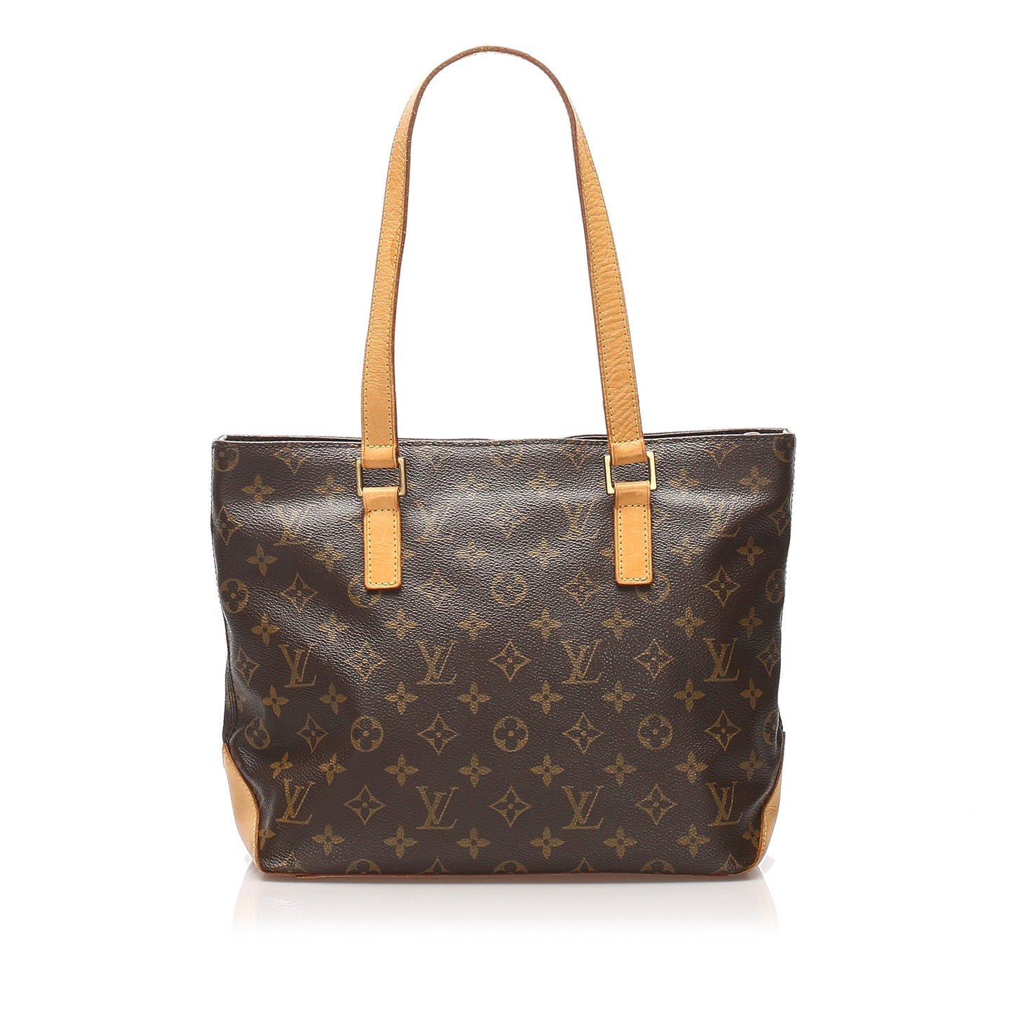 Louis-Vuitton Monogram Cabas Piano Brown