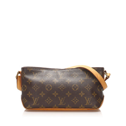 Louis-Vuitton Monogram Trotteur Brown