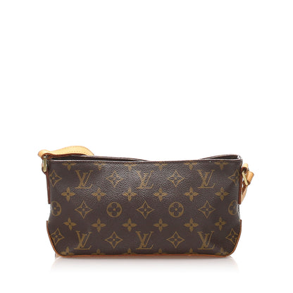 Louis-Vuitton Monogram Trotteur Brown