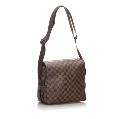 Louis-Vuitton Damier Ebene Naviglio Brown