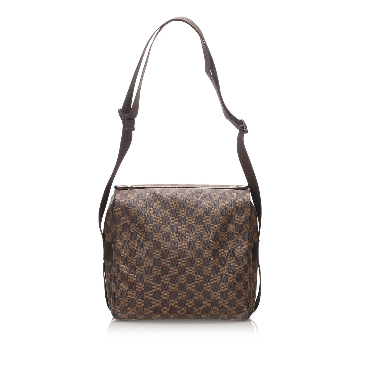 Louis-Vuitton Damier Ebene Naviglio Brown