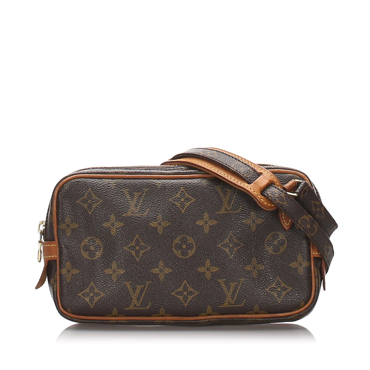 Louis-Vuitton Monogram Marly Bandouliere Brown