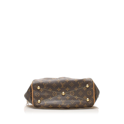 Louis-Vuitton Monogram Tivoli PM Brown