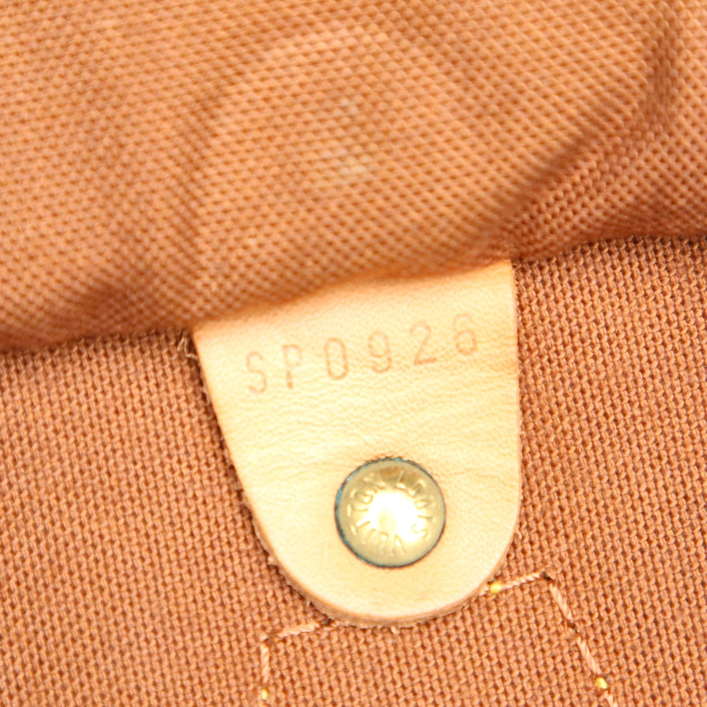 Louis-Vuitton Monogram Speedy 40 Brown