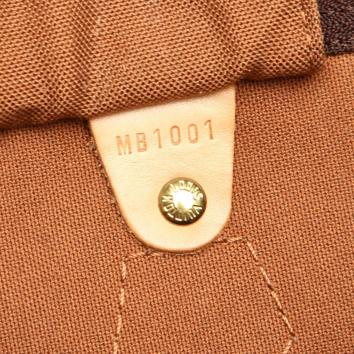 Louis-Vuitton Monogram Speedy 40 Brown