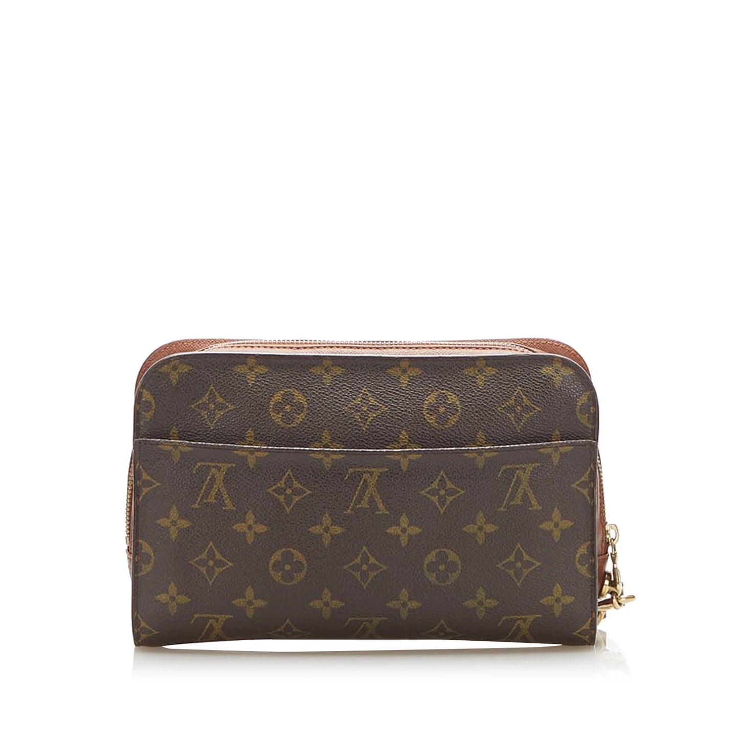 Louis-Vuitton Monogram Orsay Brown