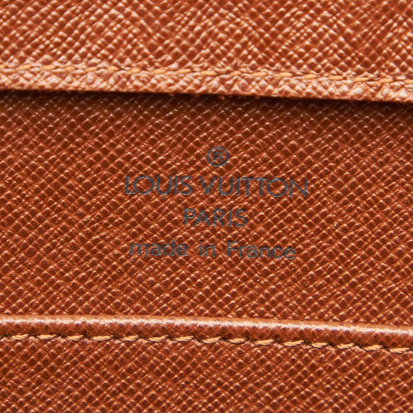 Louis-Vuitton Monogram Orsay Brown
