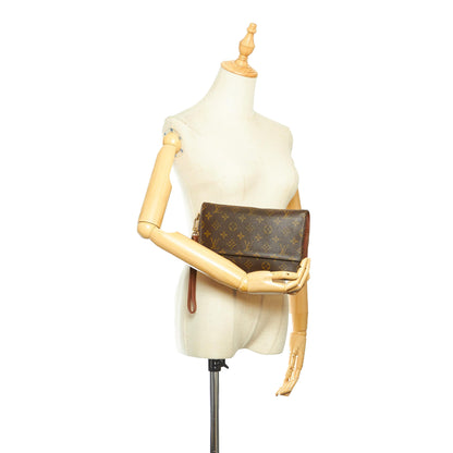 Louis-Vuitton Monogram Orsay Brown