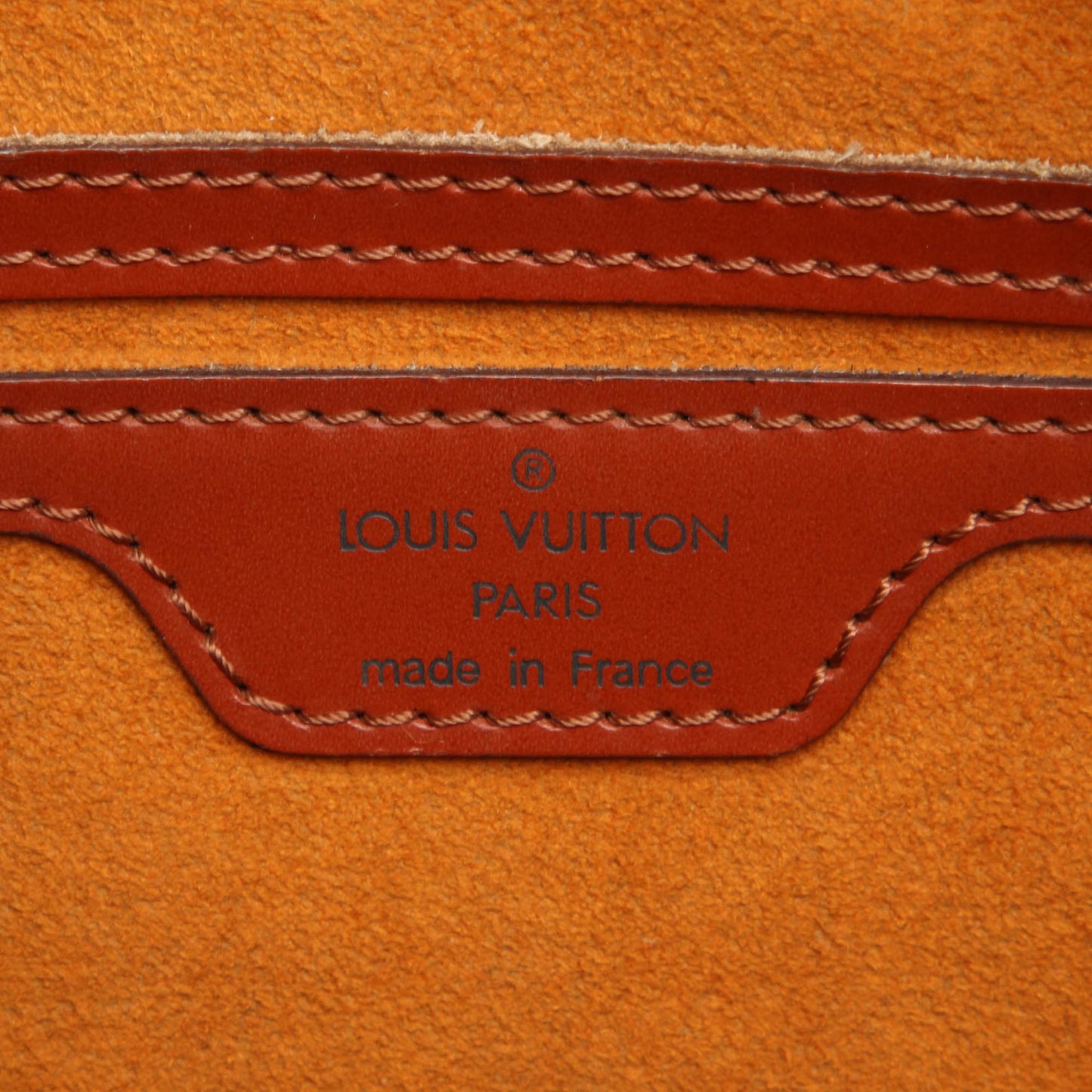 Louis-Vuitton Epi Soufflot Brown