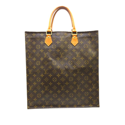 Louis-Vuitton Monogram Sac Plat Brown