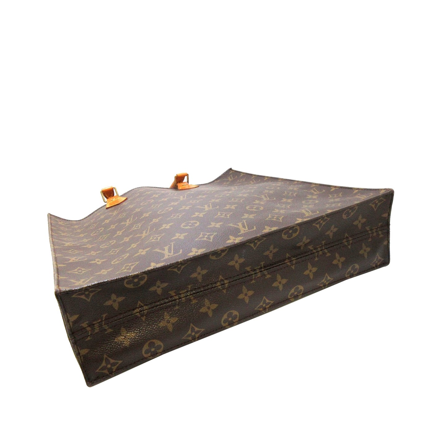 Louis-Vuitton Monogram Sac Plat Brown