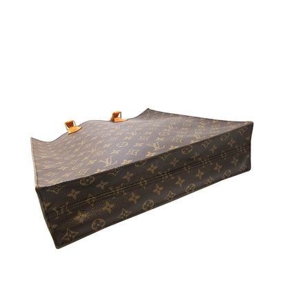 Louis-Vuitton Monogram Sac Plat Brown