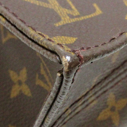 Louis-Vuitton Monogram Sac Plat Brown