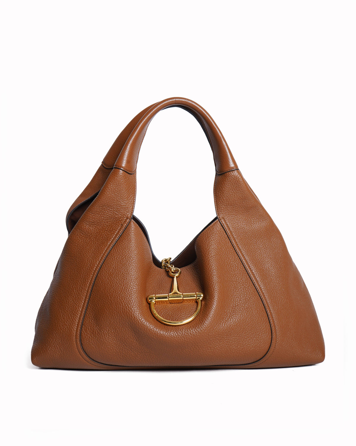 Gucci Brown Softbit Shoulder Bag