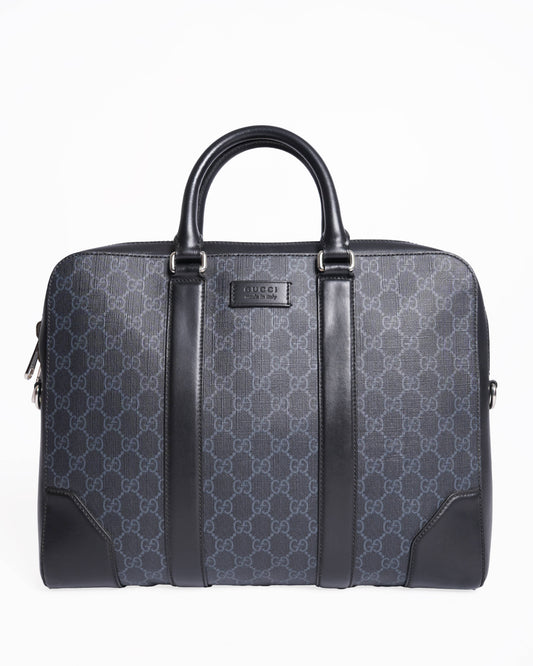 Gucci GG Black medium briefcase