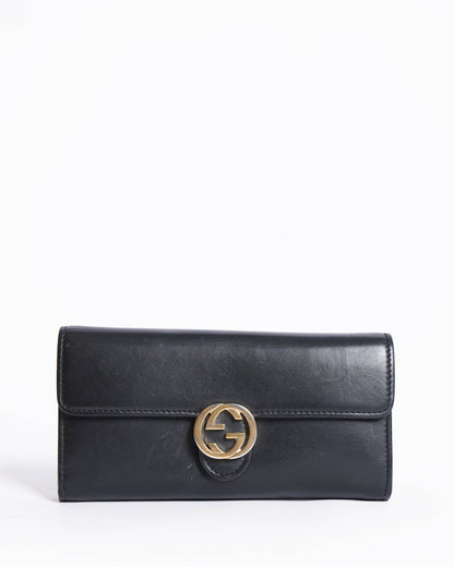 Gucci Leather GG wallet