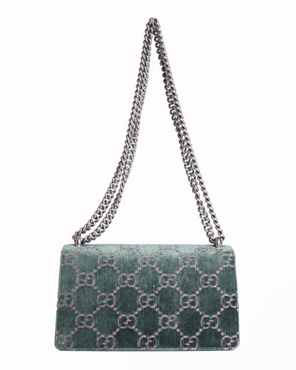Gucci gg dionysus velvet supermini bag