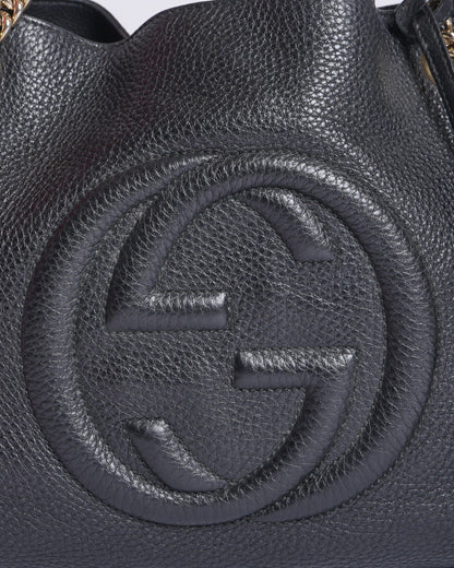 Gucci Old Rose Leather Soho Tote Bag
