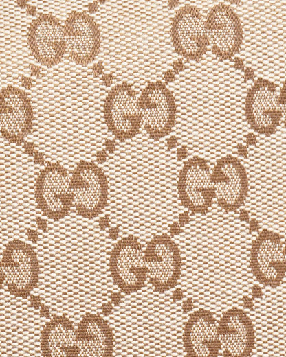 Gucci Brown/Beige GG Canvas and Leather Bree Crossbody Bag