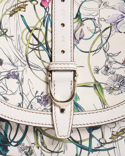 Gucci flora flap crossbody bag