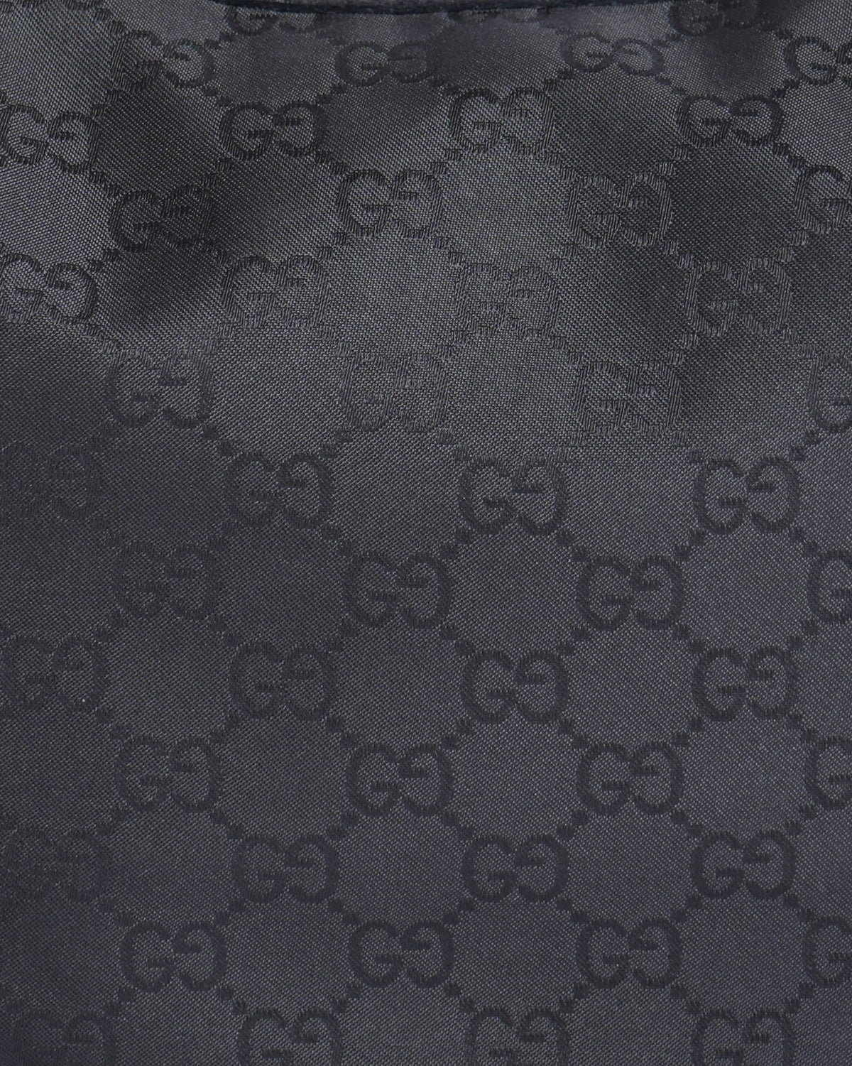 Gucci guccisima black canvas hobo bag