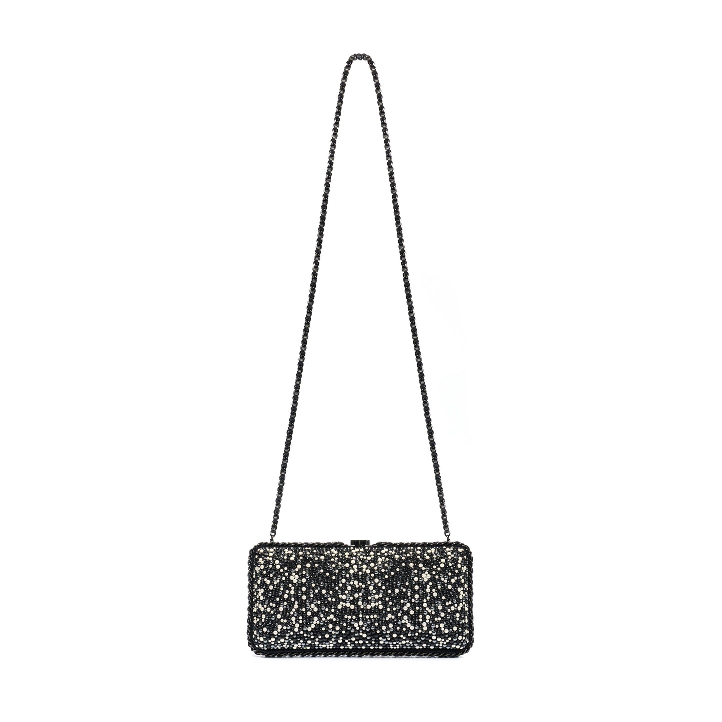 Beaded Pearl Clutch