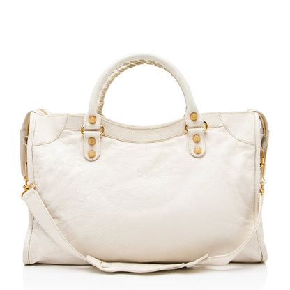 Balenciaga Agneau Giant 12 City Satchel - FINAL SALE (SHF-23628)