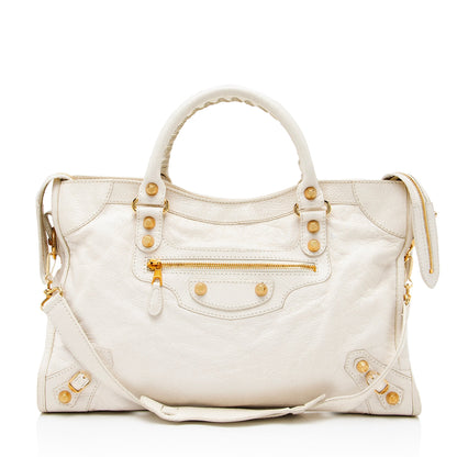 Balenciaga Agneau Giant 12 City Satchel - FINAL SALE (SHF-23628)
