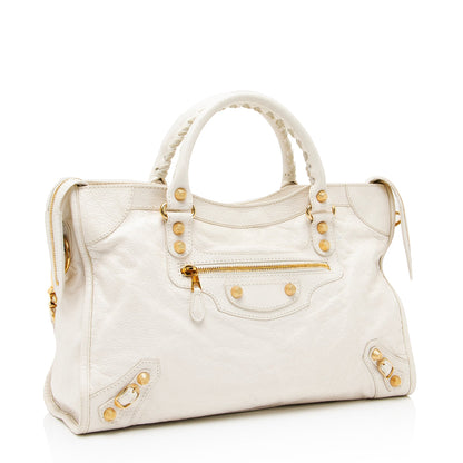Balenciaga Agneau Giant 12 City Satchel - FINAL SALE (SHF-23628)