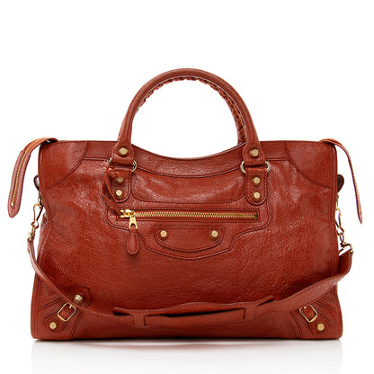 Balenciaga Agneau Giant 12 City Satchel - FINAL SALE (SHF-18040)