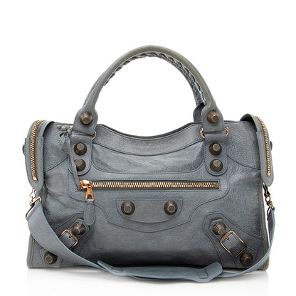 Balenciaga Agneau Giant 12 City Satchel (SHF-19492)