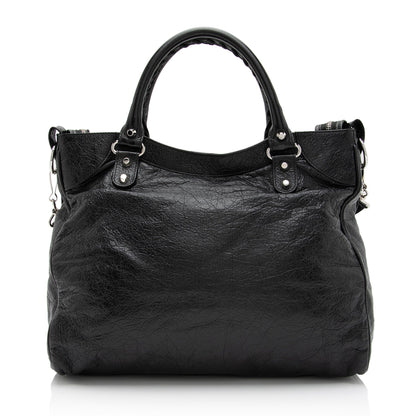 Balenciaga Agneau Giant 12 Velo Satchel (SHF-IMDbGk)