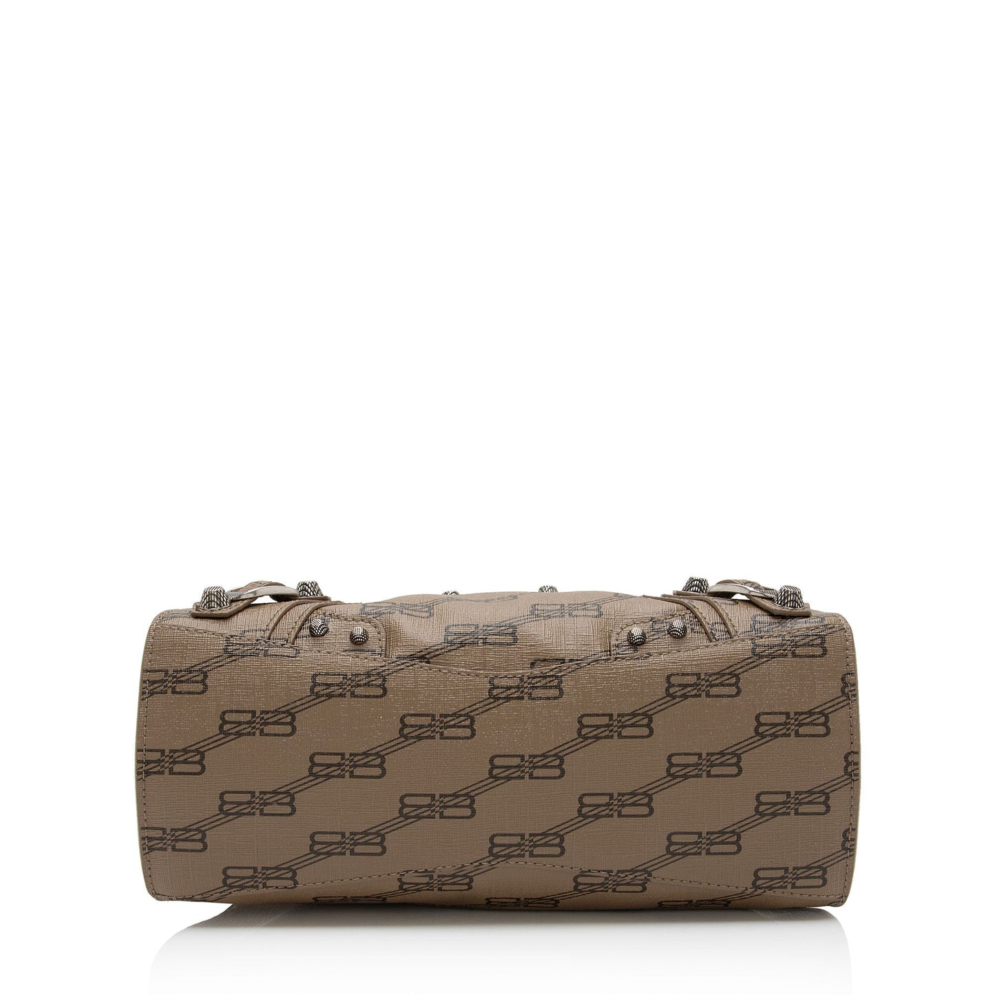 Balenciaga BB Monogram Canvas Signature Neo Cagole City XS Satchel (SHF-ZVKr4D)