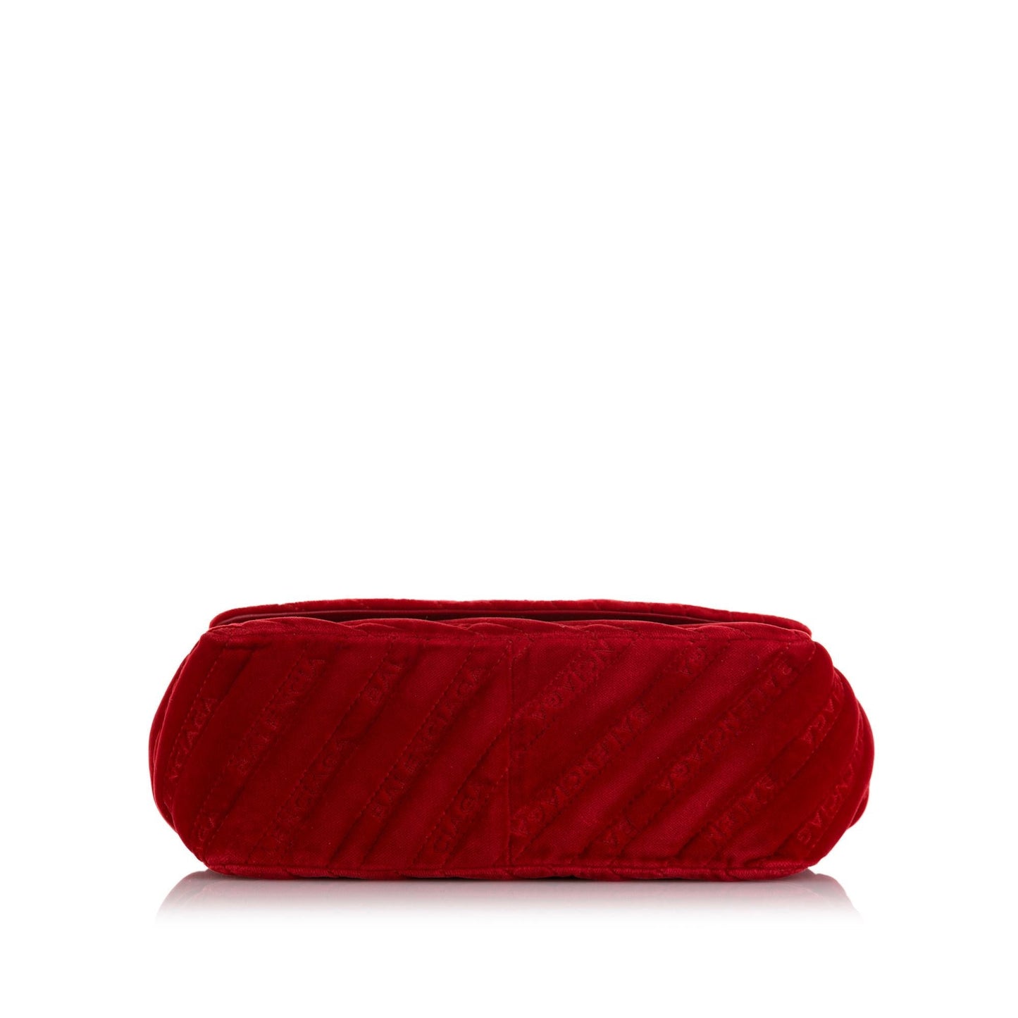 Balenciaga BB Quilted Round Velvet Crossbody Bag S (SHG-ihHh5a)