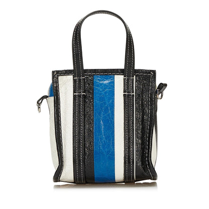 Balenciaga Bazar Shopper Lambskin Satchel (SHG-37885)