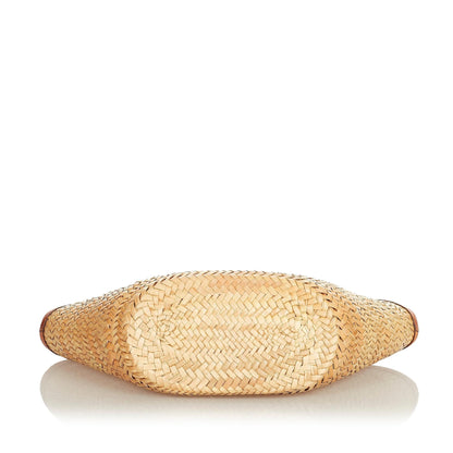 Balenciaga Bistrot Panier Straw Tote Bag (SHG-26428)