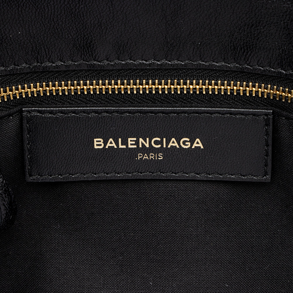 Balenciaga Chevre Metallic Edge Envelope Clutch (SHF-18041)