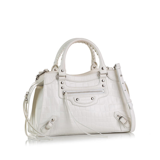 Balenciaga Embossed Neo Classic City S (SHG-bT6rdC)
