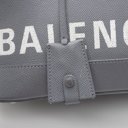 Balenciaga Grained Calfskin Ville Top Handle Bag (SHF-20176)