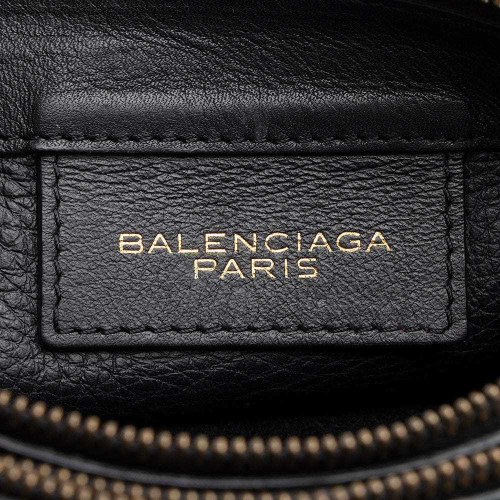 Balenciaga Leather Papier Triple Crossbody Bag - FINAL SALE (SHF-19541)