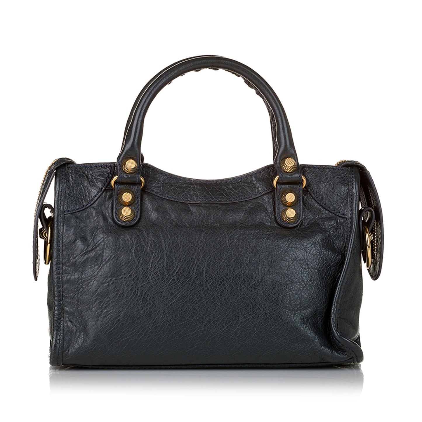 Balenciaga Mini Motocross City Giant 21 Leather Satchel (SHG-32255)